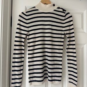 Nili Logan striped wool cashmere sweater